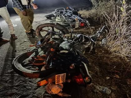 Two bikes collide head-on in Wardha district: Two persons seriously injured | वर्धा जिल्ह्यात दोन दुचाकींची समोरासमोर धडक: दोन व्यक्ती गंभीर जखमी 