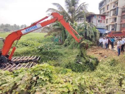 1 crore 70 lakh pre-monsoon works to prevent floods during monsoon | पावसाळ्यात पूर येऊ नये म्हणून १ कोटी ७० लाखाच्या मान्सूनपूर्व कामांचा शुभारंभ