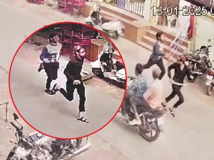 छत्रपती संभाजीनगरात थरार! किरकोळ वादातून भर दिवसा तलवार नाचवत केला पाठलाग