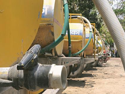 Water to 47 thousand villagers in Nashik district through tankers; Shortage in five taluks | नाशिक जिल्ह्यातील ४७ हजार ग्रामस्थांना टँकरद्वारे पाणी; पाच तालुक्यांत टंचाई