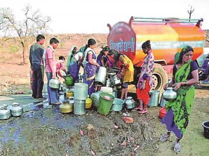 Due to expiry of water supply period, tankers on site, acquisition also stopped; Ghagar on the side during the rainy season! | पाणीपुरवठ्याची मुदत संपल्याने टँकर जागेवरच,अधिग्रहणेही बंद; भर पावसाळ्यात कडेवर घागर!