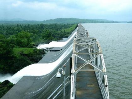 Mumbai's year-round thirst will be quenched, all seven reservoirs are almost full due to heavy rains | मुंबईची वर्षभराची तहान भागणार, मुसळधार पावसाने सातही जलाशये जवळपास फुल्ल Mumbai's year-round thirst will be quenched, all seven reservoirs are almost full due to heavy rains | मुंबईची वर्षभराची तहान भागणार, मुसळधार पावसाने सातही जलाशये जवळपास फुल्ल