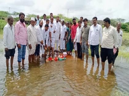 Pune | Tardoli Pazar Lake was filled after two years | Pune| तरडोली पाझर तलाव तब्बल दोन वर्षांनी भरला