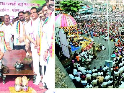 Yogi had come in the dolly, going to walk today ... Yusasagar Maharaj: The love of Kolhapur | डोली में आया था, आज चलकर जा रहा हूॅँ...तरुणसागर महाराज : कोल्हापूरबद्दल अतीव प्रेम