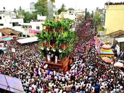 Celebration of Tasgaon 238th or the Historical Rathhotsav | तासगावचा २३८ वा ऐतिहासिक रथोत्सव उत्साहात साजरा