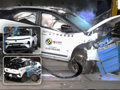 TATA dominates Bharat NCAP; Nexon EV, Punch EV get 5 star safety rating | क्रॅश टेस्टमध्ये TATA चा बोलबाला; Nexon EV आणि Punch EV ला मिळाले 5 स्टार सेफ्टी रेटिंग