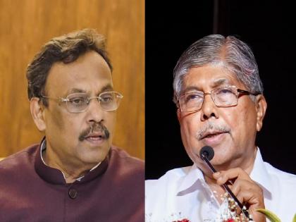 Vinod Tawde will grow, we rejoice; Indicative response by Minister Chandrakant Patil | विनोद तावडे मोठे होतील, आम्हांला आनंद आहे; मंत्री चंद्रकांत पाटील यांची सूचक प्रतिक्रिया