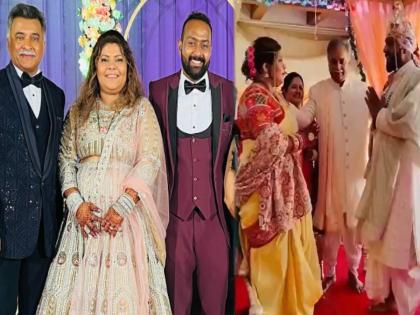 Actor Sunil Tawade daughter ankita tawade got married grand wedding photos | अभिनेते सुनील तावडेंची लेक लग्नबंधनात अडकली; धुमधडाक्यात पार पडला सोहळा