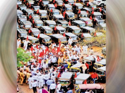 E-bike taxi decision in controversy, rickshaw drivers protest; Despite opposition, transport experts are in favor of the decision | ई-बाइक टॅक्सीचा निर्णय वादात, रिक्षा चालकांचा मोर्चा; विराेध असला, तरी वाहतूक तज्ज्ञ मात्र निर्णयांच्या बाजूने E-bike taxi decision in controversy, rickshaw drivers protest; Despite opposition, transport experts are in favor of the decision | ई-बाइक टॅक्सीचा निर्णय वादात, रिक्षा चालकांचा मोर्चा; विराेध असला, तरी वाहतूक तज्ज्ञ मात्र निर्णयांच्या बाजूने