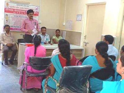 TB patients search drive started In the district of Washim | वाशिम जिल्ह्यात प्रत्यक्ष क्षयरुग्ण शोध मोहिमेस प्रारंभ !