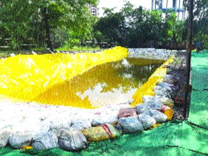 Chattapooja dispute in the park in thane | उपवन तलावातील छटपूजा वादात