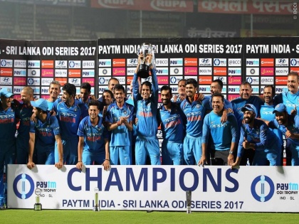  India's eighth consecutive series win, Dhawan's unbeaten century | भारताचा सलग आठवा मालिका विजय, धवनचे नाबाद शतक