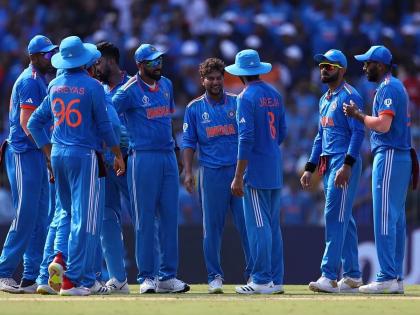 ICC Cricket World Cup 2023, India Vs Aus: After the victory, Sachin congratulated Team India, but expressed surprise about one thing | India Vs Aus: विजयानंतर सचिनने टीम इंडियाचं केलं अभिनंदन, पण एका गोष्टीबाबत व्यक्त केलं आश्चर्य