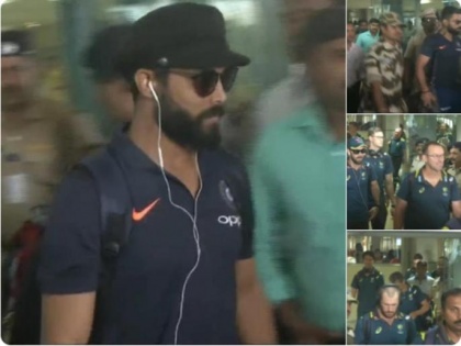 India vs Australia: India cricket arrived in Nagpur | India vs Australia : भारतीय संघ नागपूरला दाखल