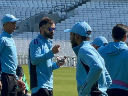 team india three hours of thorough practice in the very first session at oval | टीम इंडियाने ओव्हलवर गाळला घाम! पहिल्याच सत्रात केला तीन तास कसून सराव 