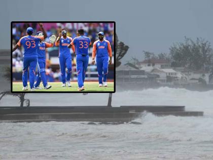 Team India stuck in Barbados due to storm; Alert announced for Caribbean islands | वादळामुळे बार्बाडोसमध्ये अडकली टीम इंडिया; कॅरेबियन बेटांवर अलर्ट जाहीर