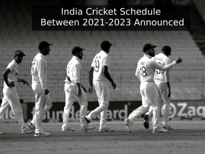 India Cricket Schedule Between 2021-2023 Announced by BCCI, Team to Play Non-stop Cricket | Non-stop Cricket : टीम इंडियाचे पुढील दोन वर्षांचे वेळापत्रक जाहीर; बघा कोणाकोणाला भिडणार!