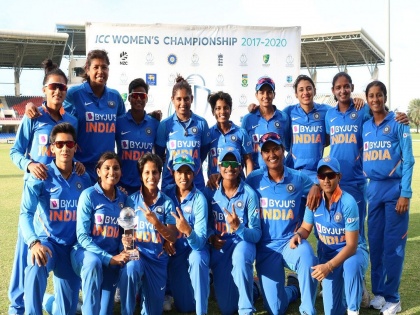 INDvsWI: Smriti Mandhana, Jemimah Rodrigues help India win ODI series against WI | IND VS WI : भारतानं वन डे मालिकेत वेस्ट इंडिजला नमवलं; स्मृती मानधनाचे दमदार पुनरागमन