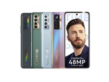 tecno camon 17 and camon 17pro launched in india price specs sale offer free tecno buds1 | 64MP कॅमेऱ्यासह स्वस्त Tecno Camon 17 सीरिज भारतात लाँच; इयरबड्स मिळणार मोफत 