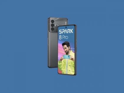 Tecno Spark 8 Pro Launched in india know Price Specs Sale Offer  | जबरदस्त! चार्जिंगविना 2 महिने चालणार हा स्मार्टफोन; 12 हजारांच्या आत 7GB RAM आणि 48MP कॅमेरा  