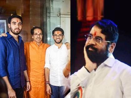 is the tejas uddhav thackeray joins eknath shinde group political discussion at peak | “उद्धव ठाकरेंचा तेजस? एकनाथ शिंदेंकडे? कुणी धक्का दिला?”; राजकीय कुजबुज, चर्चांना उधाण is the tejas uddhav thackeray joins eknath shinde group political discussion at peak | “उद्धव ठाकरेंचा तेजस? एकनाथ शिंदेंकडे? कुणी धक्का दिला?”; राजकीय कुजबुज, चर्चांना उधाण