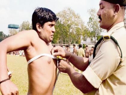 Future police can the chest be inflated to 5 cm in police recruitment | Police Recruitment Physical Test: भावी पोलिसांनो, छाती पाच सेंमीपर्यंत फुगवता येते का?