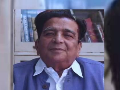 Film scholar Sudhir Nandgaonkar passed away | प्रभात फिल्म सोसायटीचे संस्थापक चित्रपट अभ्यासक सुधीर नांदगावकर यांचे निधन