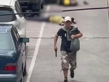 Indiscriminate shooting at a crowded market in Thailand, six people died, the attacker also shot himself | Thailand Shooting: थायलंडमध्ये भर बाजारात बेछूट गोळीबार, सहा जणांचा मृत्यू, हल्लेखोराने स्वत:वरही झाडली गोळी  