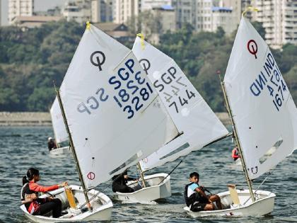  Thailand's Tonglam was the overall winner at the Optimist Asian and Oceanian Sailing Championships | ऑप्टिमिस्ट आशियाई आणि ओशिनियन नौकानयन स्पर्धेत थायलंडचा टोंगलम सर्वसाधारण विजेता