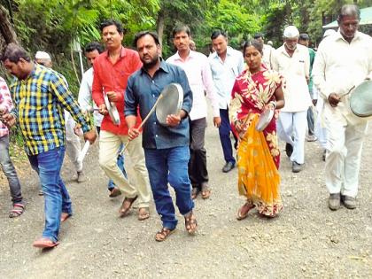 The 'Thale Bazo' Movement of the Sevaks' movement | सावळावासियांचे ‘थाळी बजाओ’ आंदोलन