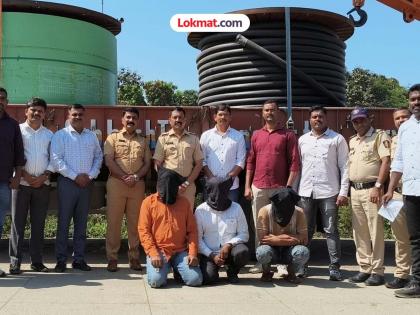 महावितरणच्या लाखो रुपयांच्या केबलवरच मारला डल्ला; मुंबई-अहमदाबाद रोडवर चोरी करणारे तिघे कोण?