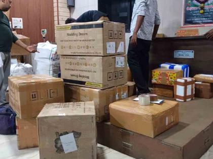 331609 worth of goods seized from Bharari team in Bhiwandi | भिवंडीत भरारी पथकाकडून ३३१६०९ रुपयांचा मुद्देमाल जप्त