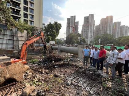 Commissioner Saurabh Rao's instructions to complete the drainage works within the prescribed time | नालेसफाईची कामे विहित वेळेत पूर्ण करण्याचे आयुक्त सौरभ राव यांचे निर्देश