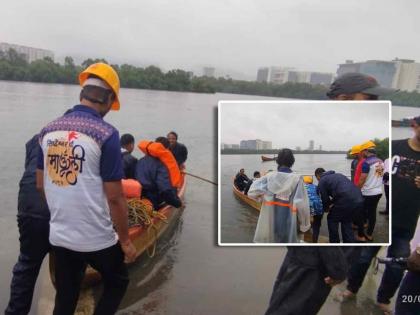 A 35-year-old youth drowned in the creek near Ganapati Visarjan Ghat on Mith Bandar Road, Kopri East. | कोपरी पूर्व येथील मीठ बंदर रोडच्या गणपती विसर्जन घाटाजवळील खाडीत बुडाला ३५ वर्षीय तरुण