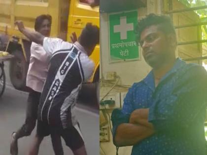 Handicapped peddlers caught beating for free bananas | दिव्यांग फेरीवाल्यास फुकटच्या केळीं साठी मारहाण करणाऱ्या फुकटयास पकडले