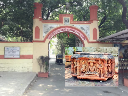 Thane: इतिहासाच्या पाऊलखुणा! ठाणे मनोरुग्णालयाच्या पाडकामात सापडले प्राचीन शिल्प!