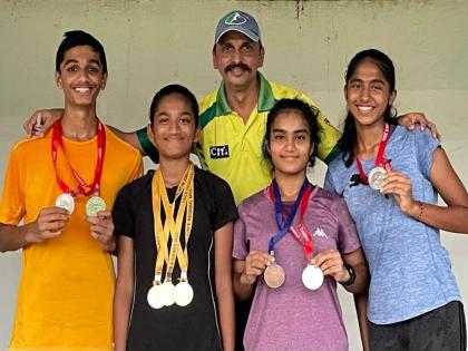 3 Gold, 4 Silver and 2 Bronze in Athletics Championship, Thane Municipal Training Center's Golden Success | ॲथलेटिक्स चॅम्पियनशिपमध्ये ३ सुवर्ण, ४ रौप्य आणि २ कांस्यपदके, ठाणे मनपा प्रशिक्षण केंद्राचे सुवर्ण यश