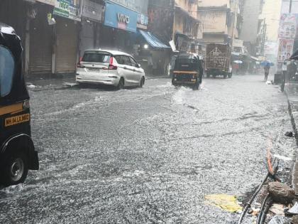Thane receives double century of rainfall in 28 hours; 75.42 mm of rainfall recorded till Tuesday afternoon | ठाण्यात पावसाची २८ तासात डबल सेन्चुरी; मंगळवारी दुपार पर्यंत ७५.४२ मीमी पावसाची नोंद