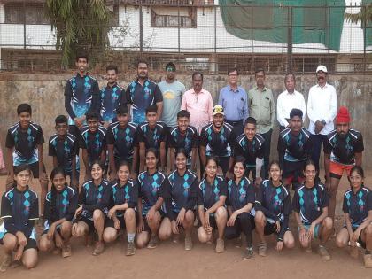 Thane District Dodgeball Senior Team left for Beed for State Tournament | Thane: ठाणे जिल्हा डॉजबॉल वरिष्ठ संघ राज्य स्पर्धेसाठी बीडला रवाना