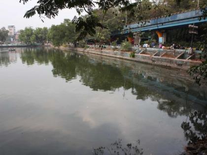 Shinde Sena-BJP clash stalls pond beautification in Thane demands map details from municipality | शिंदे सेना-भाजप संघर्षामुळे ठाण्यातील तलाव सुशोभीकरण रखडले; पालिकेकडे मागितले सातबारा Shinde Sena-BJP clash stalls pond beautification in Thane demands map details from municipality | शिंदे सेना-भाजप संघर्षामुळे ठाण्यातील तलाव सुशोभीकरण रखडले; पालिकेकडे मागितले सातबारा