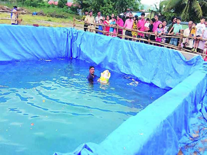 Artificial lake in Thane, idol acceptance center preferred by devotees | ठाण्यात कृत्रिम तलाव, मूर्ती स्वीकृती केंद्राला भक्तांची पसंती