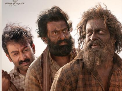 the goat life trailer out starring Prithviraj Sukumaran | रणरणतं वाळवंट, गिधाडं अन् तो... 'द गोट लाईफ'चा अंगावर काटा आणणारा ट्रेलर बघा