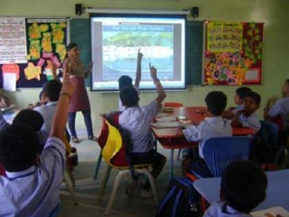  The number of students in Mira Bhayandar Municipal Schools has increased due to digital classroom | मीरा भाईंदर महानगरपालिका शाळांमधील विद्यार्थ्यांच्या पटसंख्येत डिजिटल वर्गामुळे वाढ 