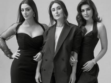 Kriti Sanon, Kareena Kapoor and Tabu's 'The Crew' begins shooting | क्रिती सनॉन, करीना कपूर आणि तब्बूच्या 'द क्रू'च्या शूटिंगला सुरूवात