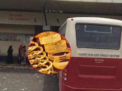 In the crowd, the woman got a seat in the bus, as soon as she sat on the seat, she realized that the jewelery worth one and a half lakhs was stolen | गर्दीत महिलेने बसमध्ये जागा मिळवली, सीटवर बसताच कळले दीड लाखांचे दागिने चोरीस गेले