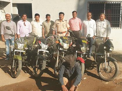 police informer become bike theft for getting instant money | झटपट श्रीमंत होण्याच्या आमिषाने खबऱ्या बनला अट्टल दुचाकी चोर