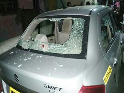 breakout case 7 vehicles damage in Thergaon | तोडफोडीत थेरगावातील ७ वाहनांचे नुकसान 