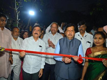 Kandivali Gopinath Munde Park is the best garden in Mumbai says Guardian Minister Mangalprabhat Lodha | मुंबईतील सर्वश्रेष्ठ उद्यानाचा मान कांदिवलीच्या स्व. गोपीनाथ मुंडे उद्यानाला - पालकमंत्री मंगलप्रभात लोढा 