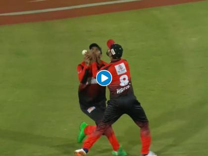 PSL 2022: "They caught each other," Fakhar and Hafeez drop an easy catch after collision, Watch Video | They caught each other; PSL 2022: असा मुर्खपणा पाकिस्तानी खेळाडूच करू शकतात; चेंडूऐवजी पकडला एकमेकांचा हात, Watch Video