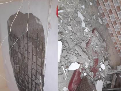 Two children were injured when the plaster of the ceiling of the municipal toilet fell | महापालिका शौचालयाच्या छताचे प्लास्टर पडून दोन मुलं जखमी